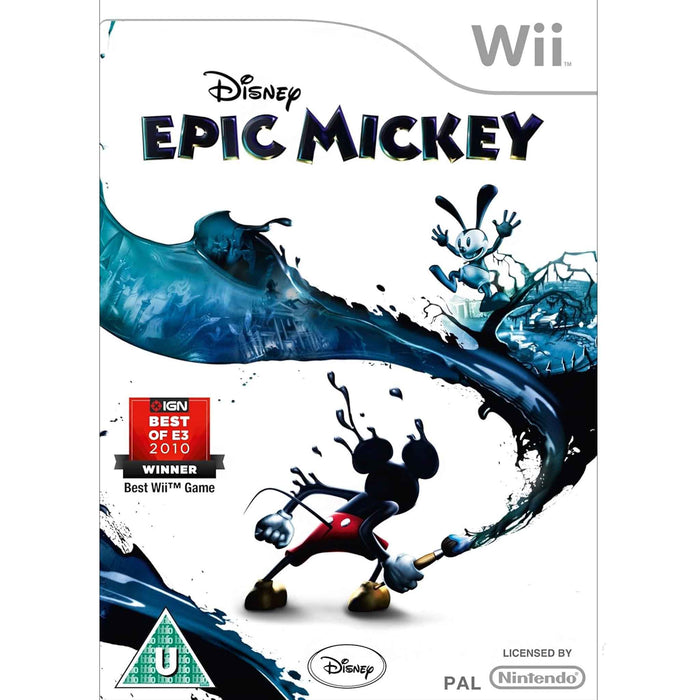 Wii: Disney Epic Mickey (Brukt)