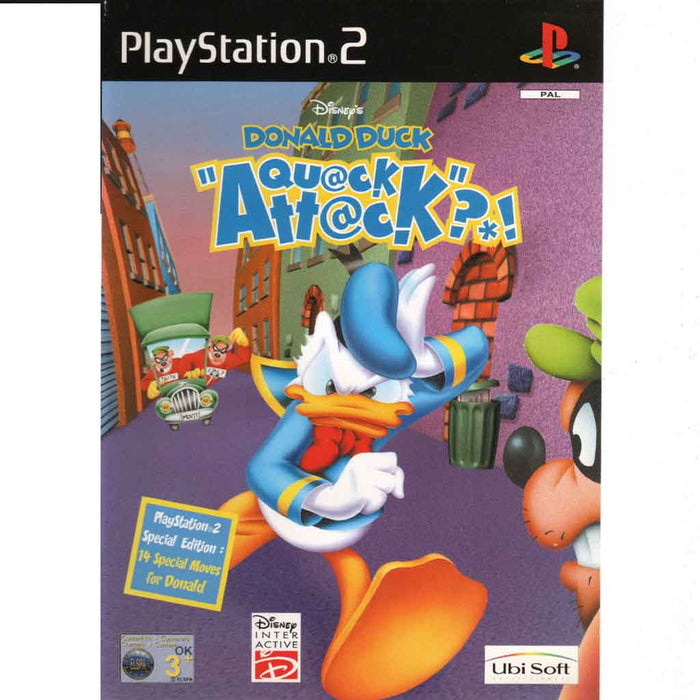 PS2: Disney's Donald Duck - "Qu@ck Att@ck"?*! (Brukt)