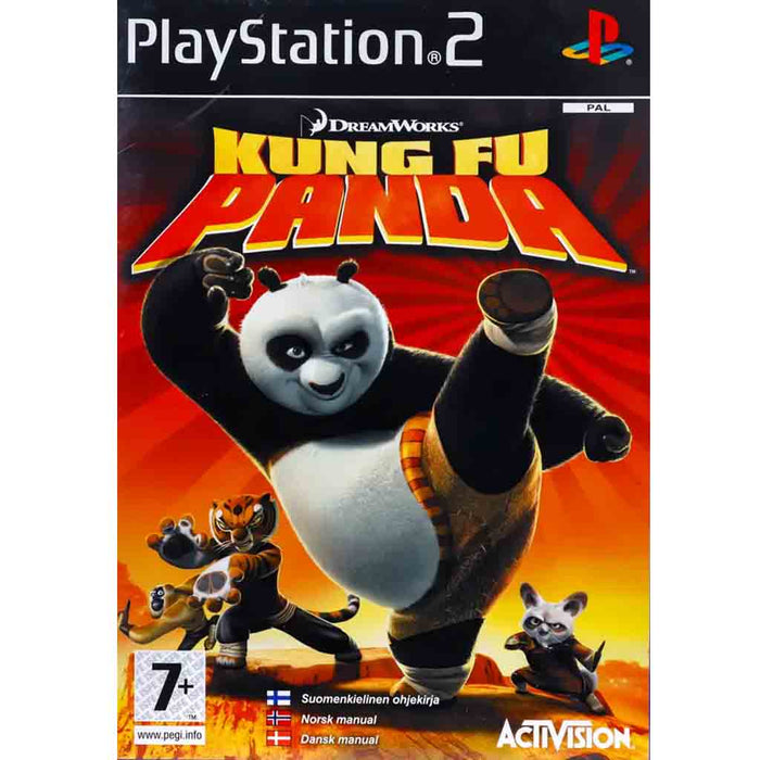 PS2: DreamWorks - Kung Fu Panda (Brukt)