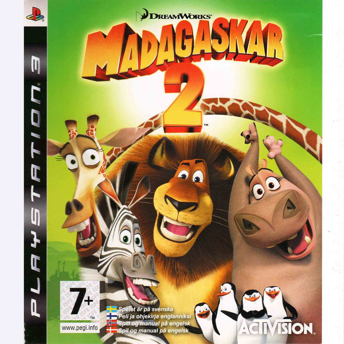 PS3: DreamWorks Madagaskar 2 (Brukt)