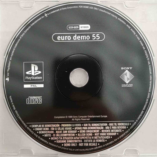 Demodisk: Euro Demo 55 [PS1] (Brukt)