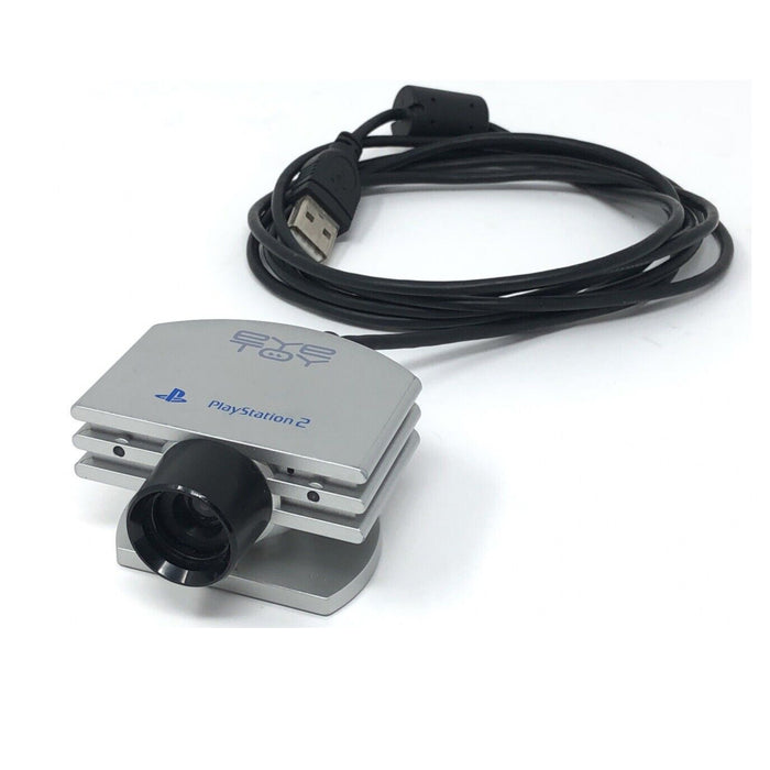 EyeToy USB-kamera til PlayStation 2 (Brukt) Andre modell (sølv)