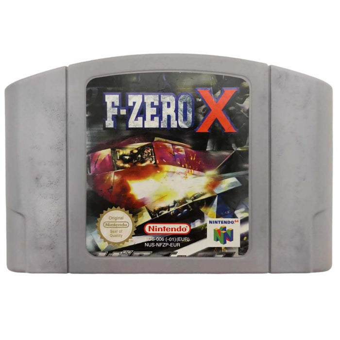 Nintendo 64: F-Zero X (Brukt) Kun kassett [B+]