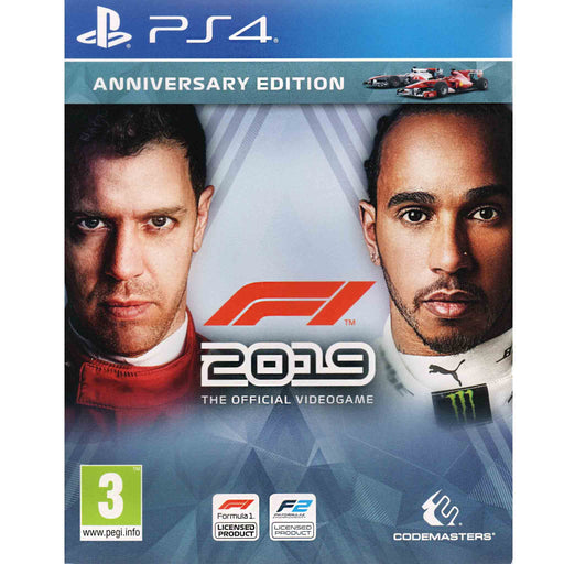 PS4: F1 2019 - The Official Videogame (Brukt) Anniversary Edition [A]