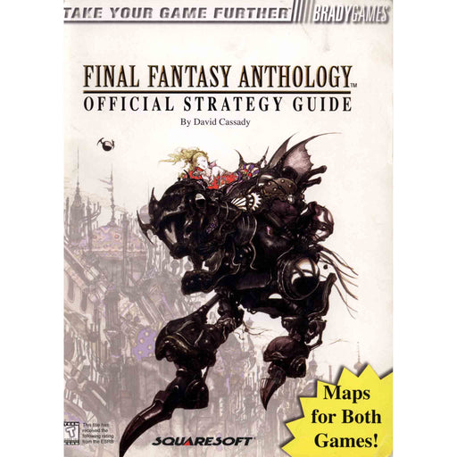 Guidebok: Final Fantasy Anthology Official Strategy Guide (Brukt)