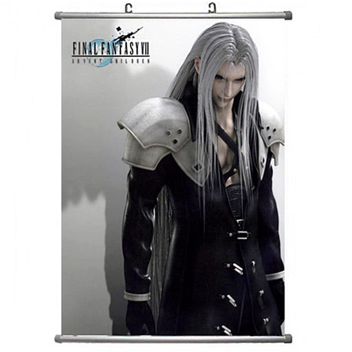 Tøyplakat: Final Fantasy VII Advent Children - Sephiroth | Wall Scroll - Gamingsjappa.no