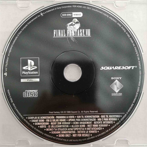 Demodisk: Final Fantasy VIII [PS1] (Brukt)