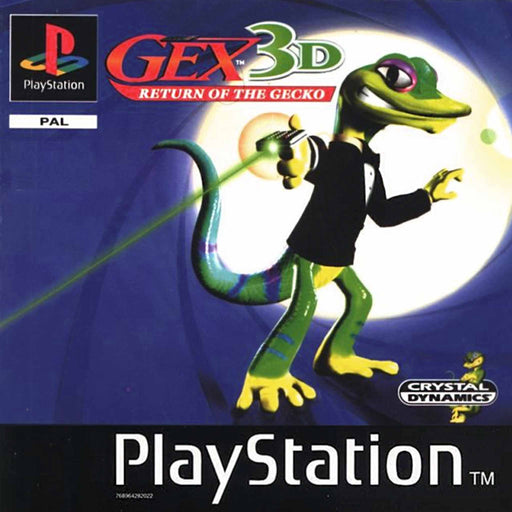 PS1: Gex 3D - Enter the Gecko (Brukt)