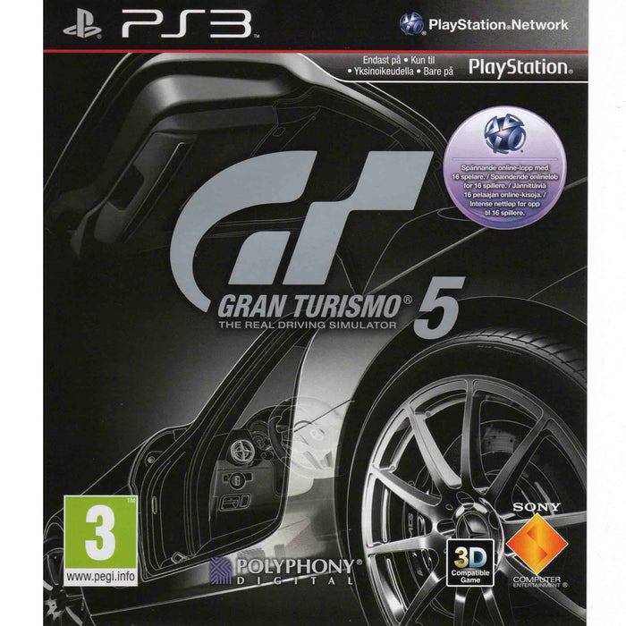 PS3: Gran Turismo 5 (Brukt) - Gamingsjappa.no