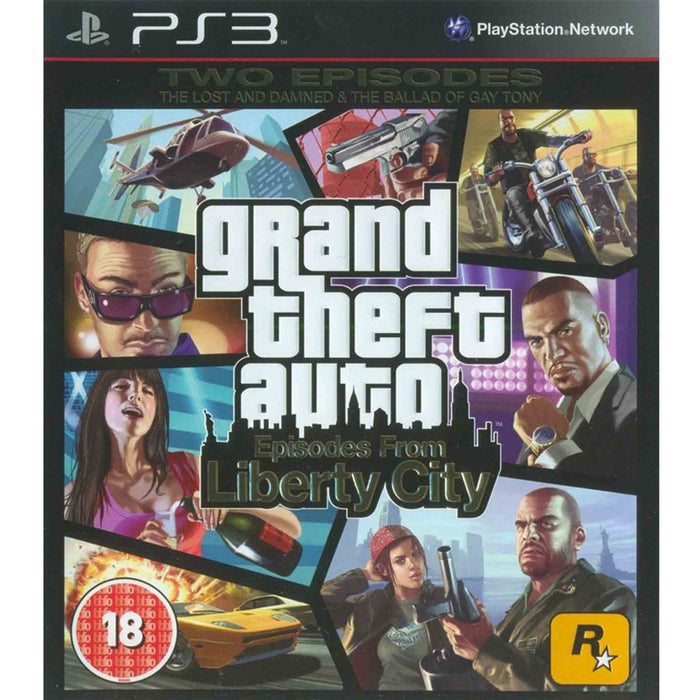 PS3: Grand Theft Auto - Episodes from Liberty City (Brukt)