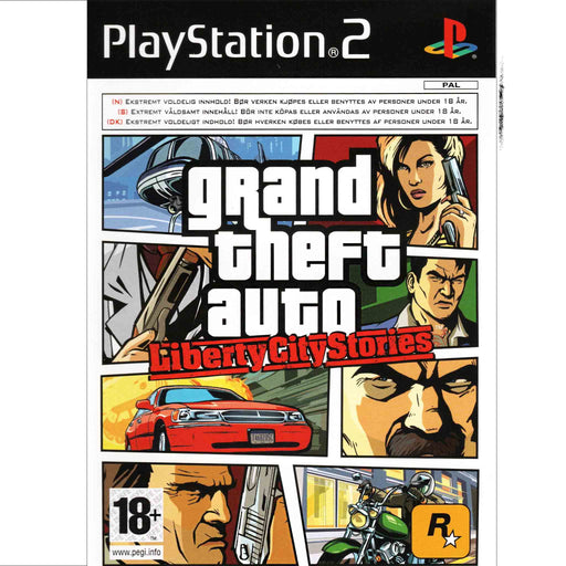PS2: Grand Theft Auto - Liberty City Stories (Brukt)