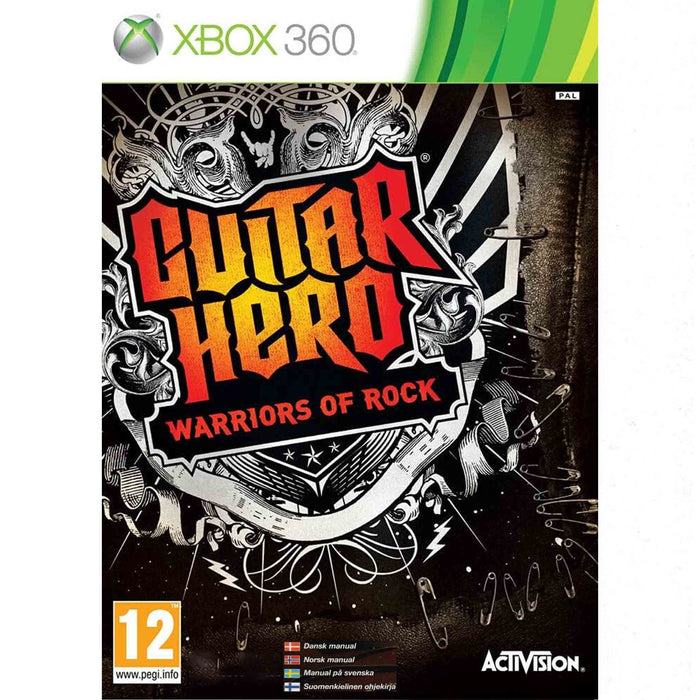 Xbox 360: Guitar Hero - Warriors of Rock (Brukt)