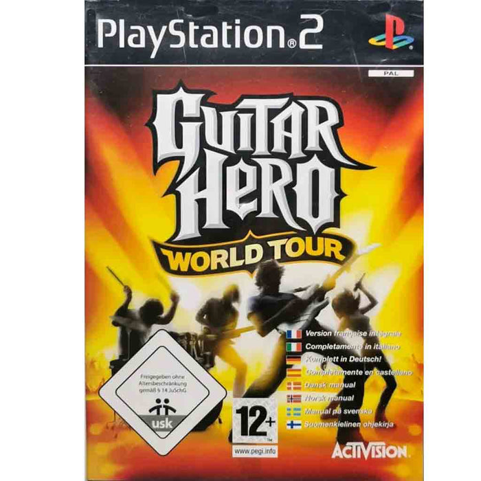 PS2: Guitar Hero - World Tour (Brukt)
