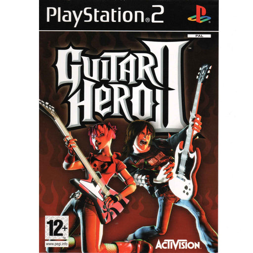 PS2: Guitar Hero II (Brukt) - Gamingsjappa.no