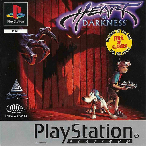 PS1: Heart of Darkness (Brukt) Platinum [B+ A A B+]
