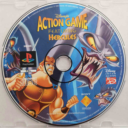 Erstatningsdisk: Disney's Action Game featuring Hercules [PS1] (Brukt)