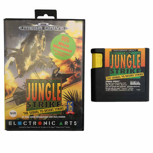 Sega Mega Drive: Jungle Strike - The Sequel to Desert Strike (Brukt)