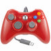 Kablet USB-kontroller til Xbox 360 (tredjepart) Rød