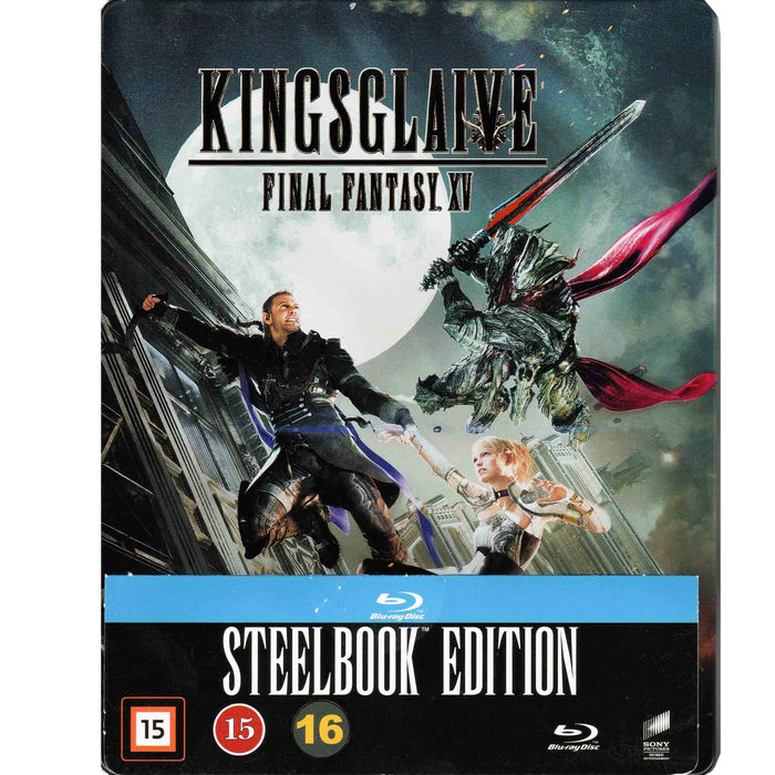Blu-ray: Kingsglaive Final Fantasy XV - SteelBook Edition (Brukt)