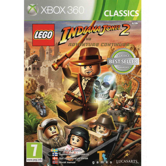 Xbox 360: LEGO Indiana Jones 2 - The Adventure Continues (Brukt)