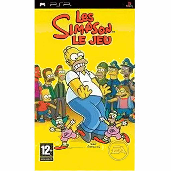 PlayStation Portable: Les Simpson Le Jeu [FRA] (Brukt)