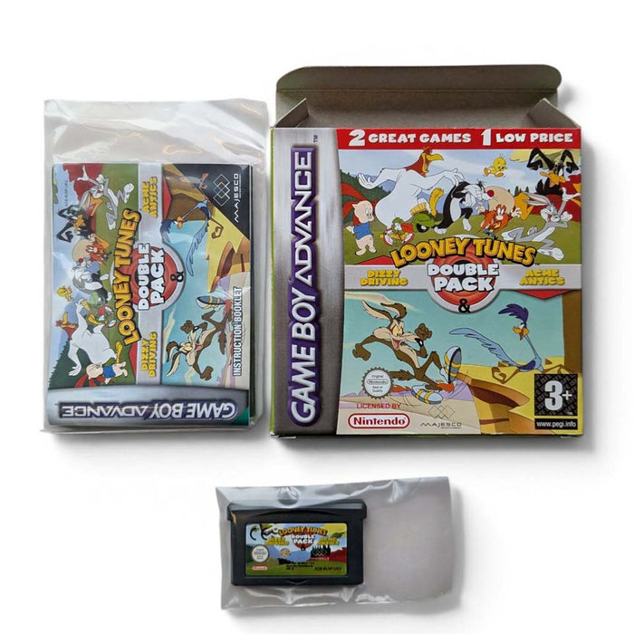 Game Boy Advance: Looney Tunes Double Pack [Komplett] (Brukt)