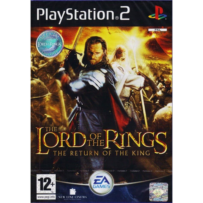 PS2: The Lord of the Rings - The Return of the King | Ringenes Herre - Atter En Konge (Brukt)