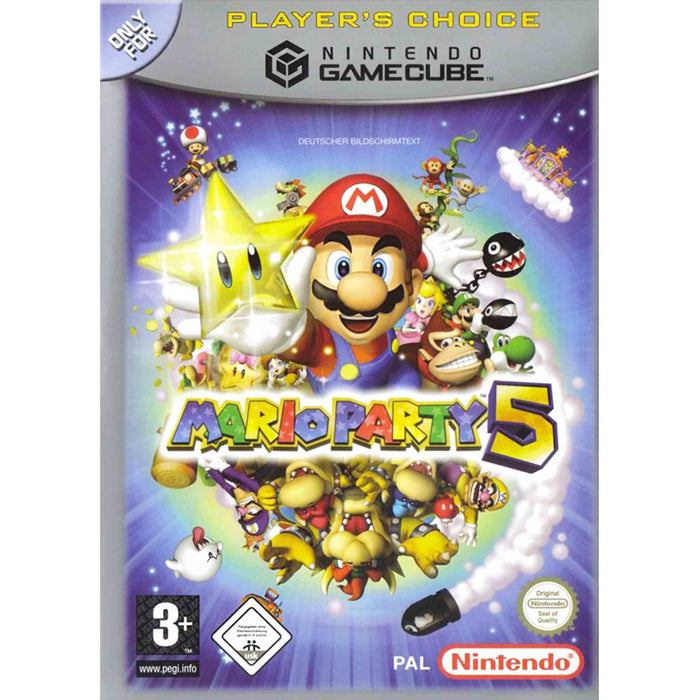 GameCube: Mario Party 5 (Brukt) Player's Choice [B+ A- A-]
