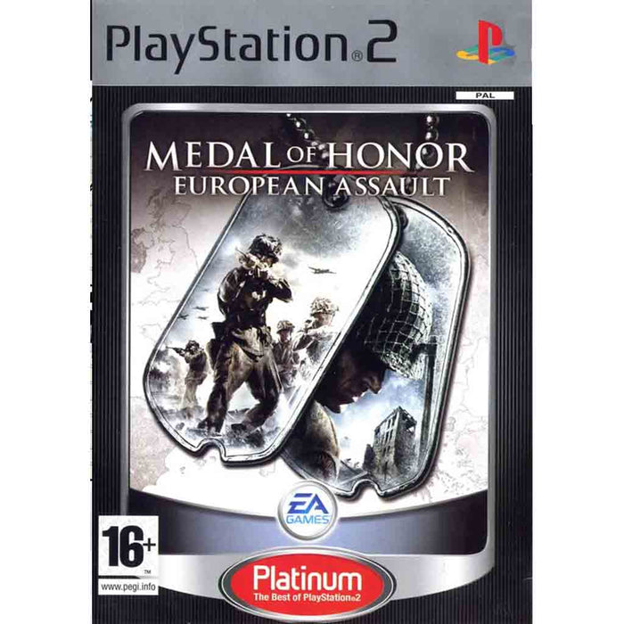 PS2: Medal of Honor - European Assault [Platinum] (Brukt)