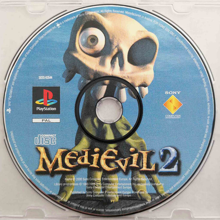 Erstatningsdisk: Medievil 2 [PS1] (Brukt)