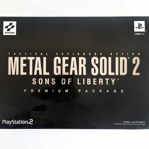 PS2: Metal Gear Solid 2 -Sons of Liberty- Premium Package [JP] (Brukt)