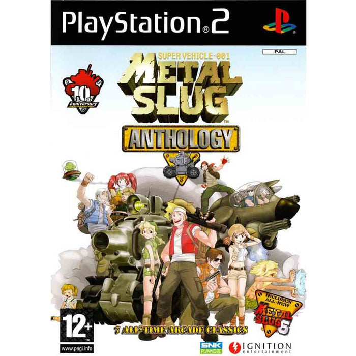 PS2: Metal Slug Anthology (Brukt)