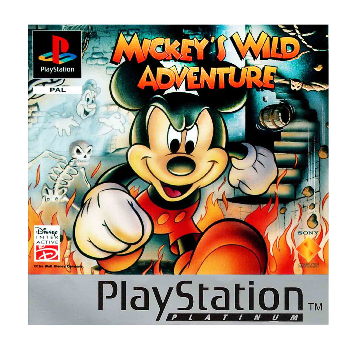 Jeu PS1 Mickey’s Wild Adventure - Version Loose, Testé Fonctionnel, Bon état