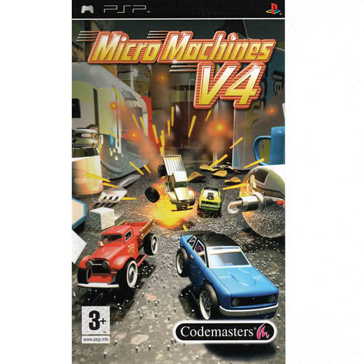 PlayStation Portable: Micro Machines V4 (Brukt)