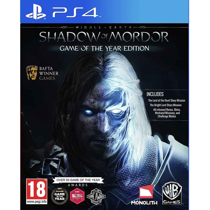 PS4: Middle-Earth - Shadow of Mordor (Brukt) GOTY Edition [A]