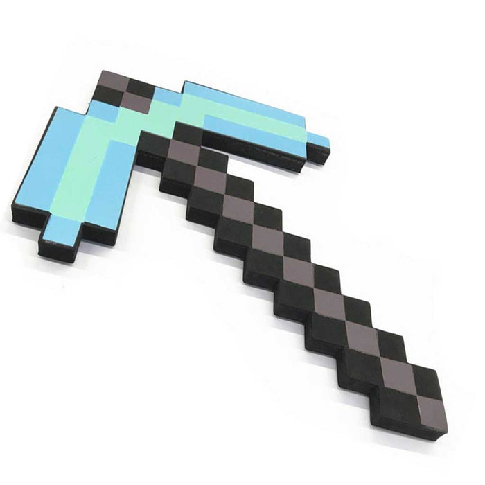 Skumhakke: Minecraft – Diamanthakke til cosplay (46cm) - Gamingsjappa.no