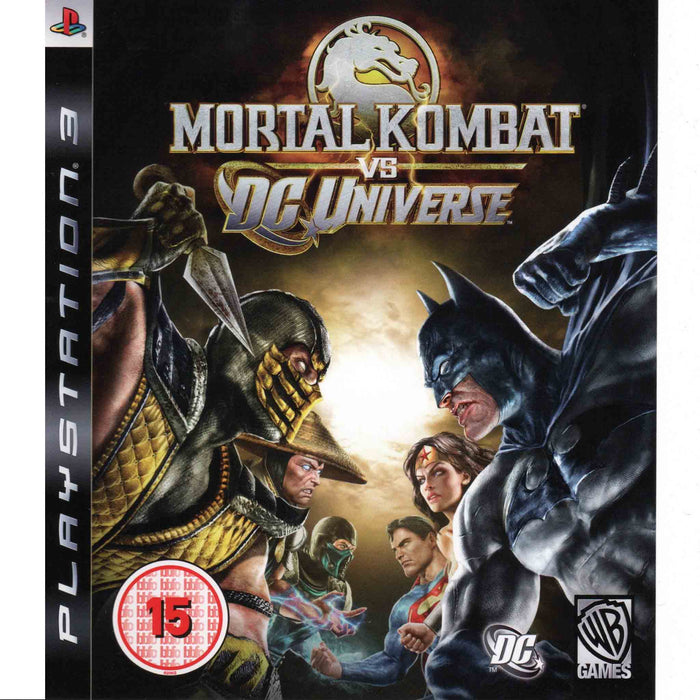 PS3: Mortal Kombat vs DC Universe (Brukt)