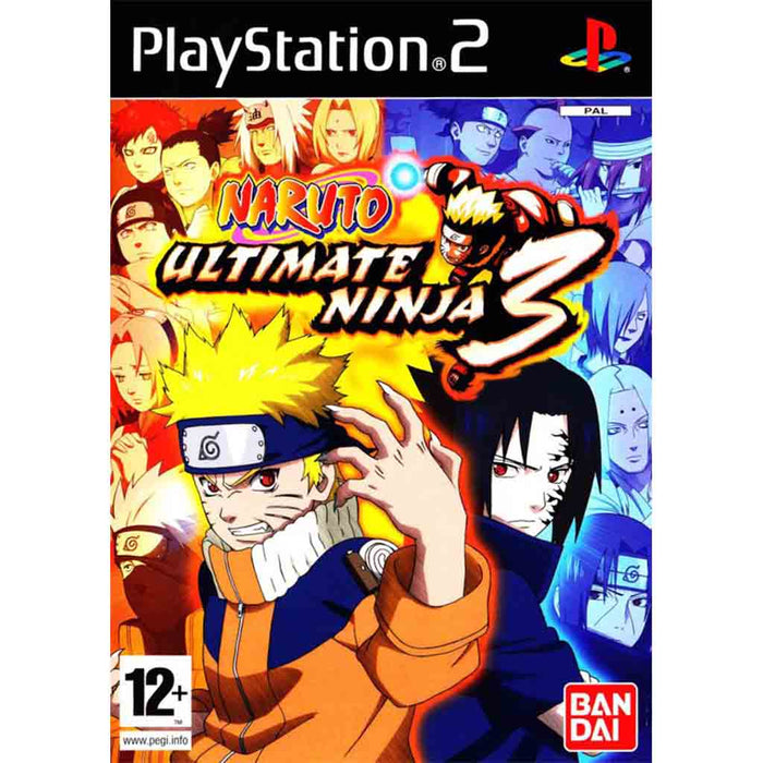 PS2: Naruto - Ultimate Ninja 3 (Brukt)