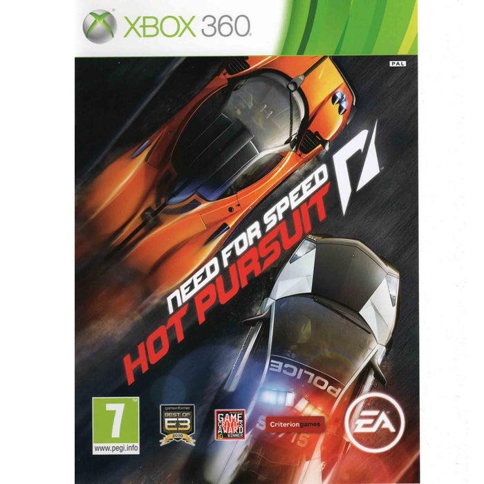 Xbox 360: Need for Speed - Hot Pursuit (Brukt)