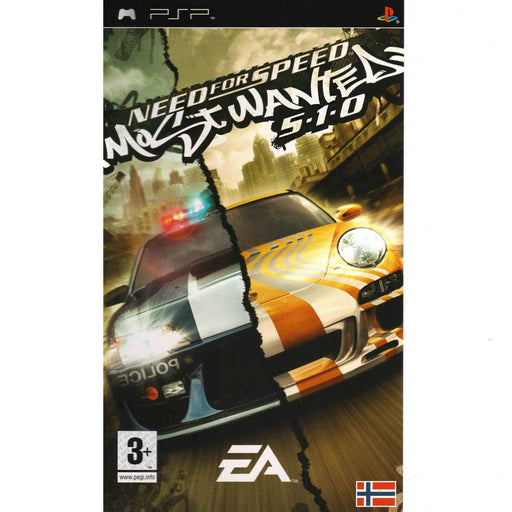 PlayStation Portable: Need for Speed - Most Wanted 5-1-0 (Brukt)