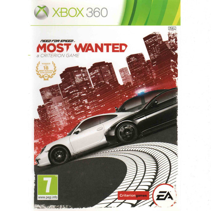 Xbox 360: Need for Speed - Most Wanted (Brukt)