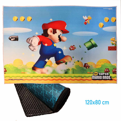 Gulvteppe: New Super Mario Bros. - Giant Mario (120x80 cm)
