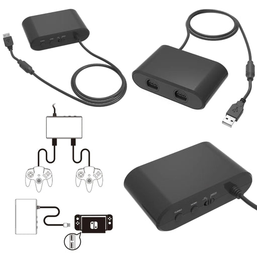 Nintendo 64 USB-kontrolleradapter til PC og Nintendo Switch (tredjepart)