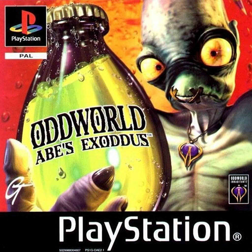 PS1: Oddworld - Abe's Exoddus (Brukt)