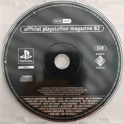 Demodisk: Official PlayStation Magazine 82 [PS1] (Brukt)