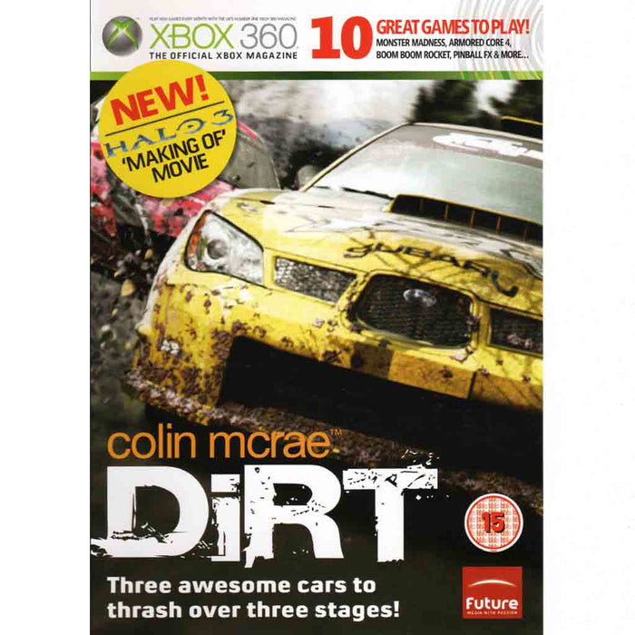 Demodisk: Official Xbox 360 Magazine Game Disc 22 - Colin McRae DiRT [Xbox 360] (Brukt) - Gamingsjappa.no