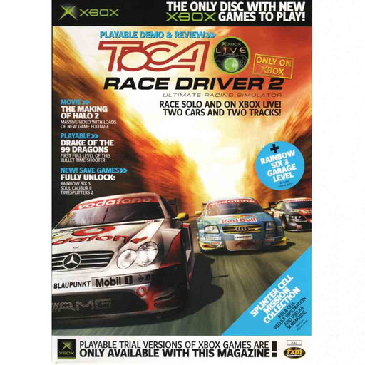 Demodisk: Official Xbox Magazine Game Disc 29 - TOCA Race Driver 2 [Xbox] (Brukt) - Gamingsjappa.no