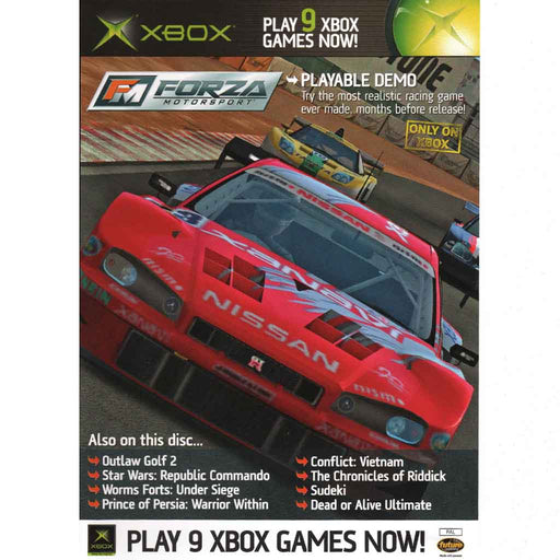 Demodisk: Official Xbox Magazine Game Disc 38 - Forza Motorsport [Xbox] (Brukt) - Gamingsjappa.no