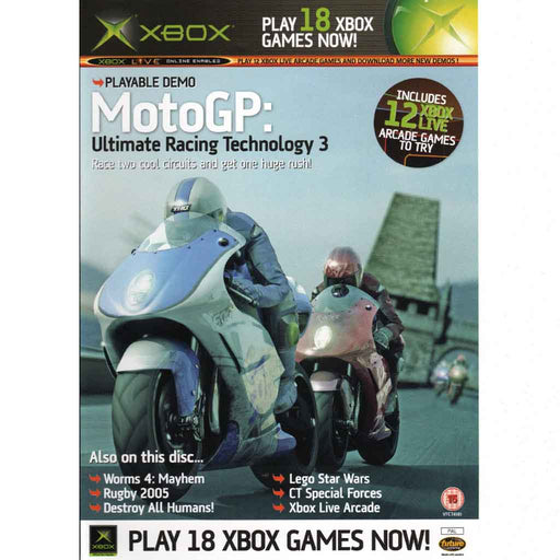 Demodisk: Official Xbox Magazine Game Disc 43 - MotoGP [Xbox] (Brukt) - Gamingsjappa.no