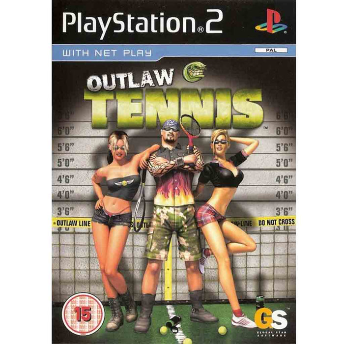 PS2: Outlaw Tennis (Brukt)